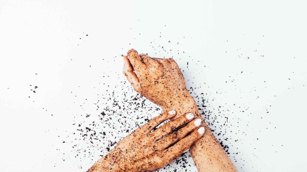 coffee body scrub